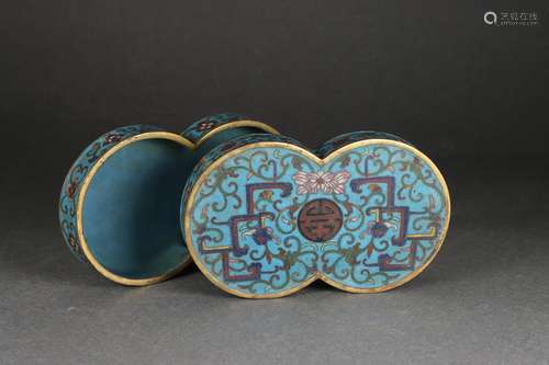 chinese cloisonne box