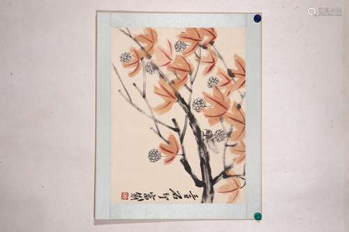 chinese qi baishi's painting