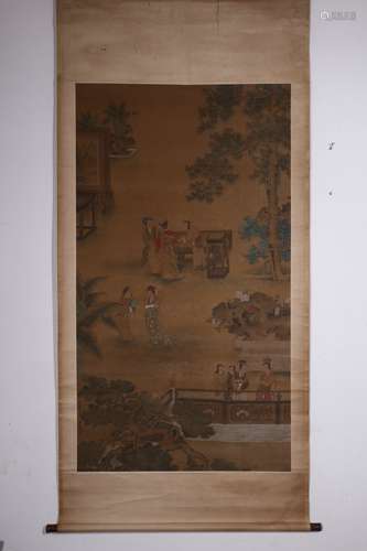 chinese leng mei's painting