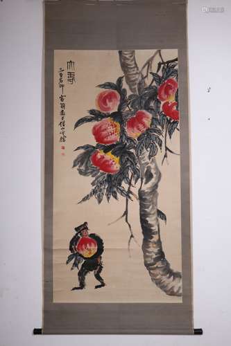 chinese qi baishi's painting