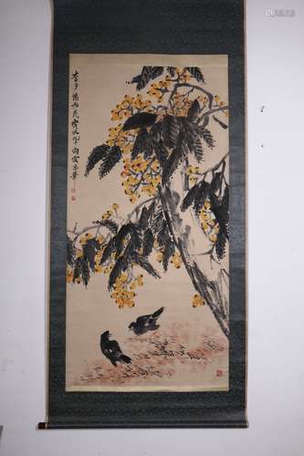 chinese qi baishi's painting