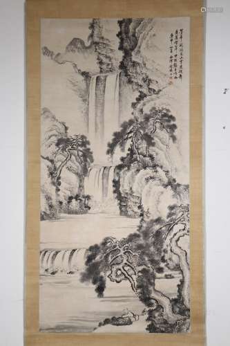 chinese gu linshi's painting