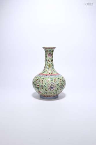 chinese famille rose porcelain vase