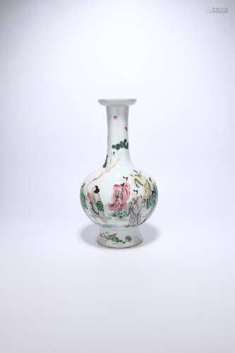 chinese famille rose porcelain vase