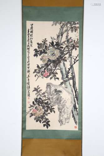 chinese wu changshuo's painting