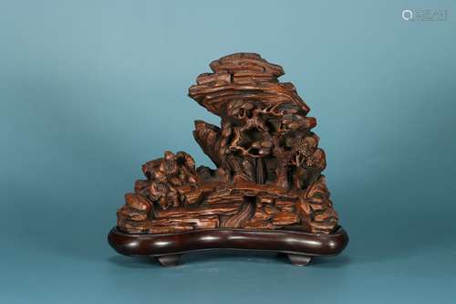 chinese bamboo rockery ornament