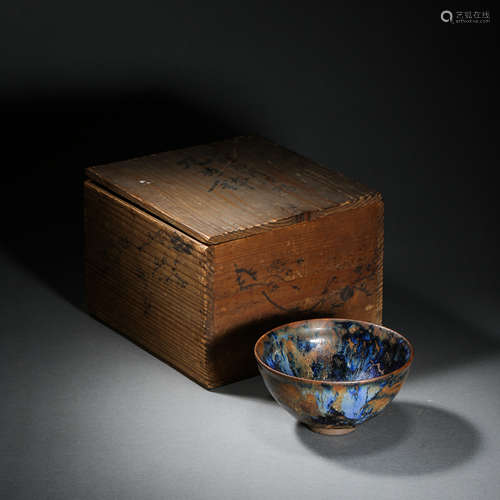 JIAN WARE ZHAN WITH BLACK GOLD GLAZE, SOUTHERN SONG DYNASTY,...