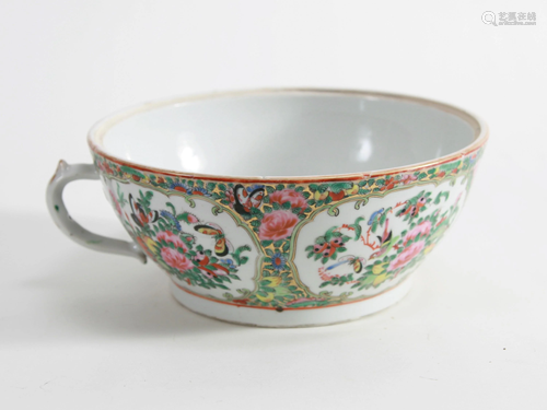 Large Rose Canton Bowl, c. 1870.