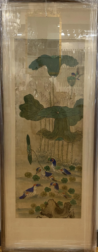 Painting of Ducks, Framed