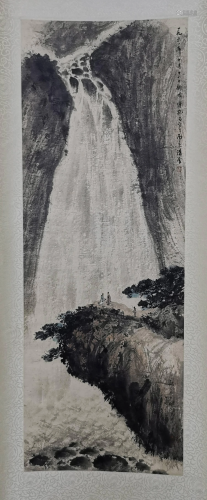 The 20th Century Fu Baoshi Landscape Painting