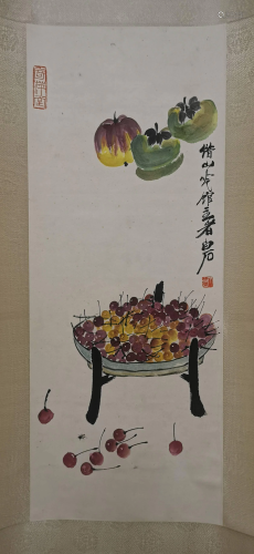 Flowers of Qi Baishi in the 20th Century