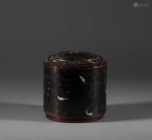 Lacquer box of Han Dynasty