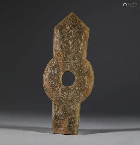 C-shaped vessels in Han Dynasty