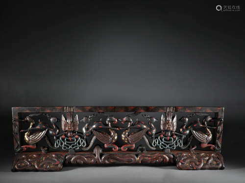 Lacquer animal ornaments of Han Dynasty
