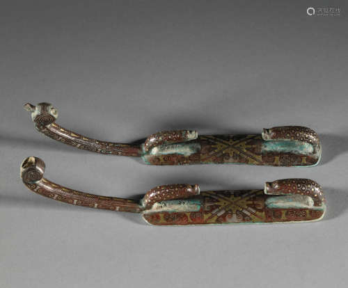 Gold and silver clasps in the Han Dynasty