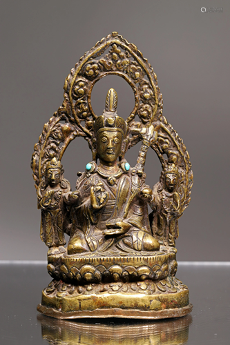 PADMASAMBHAVA WITH CONSORTS