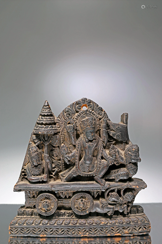 VISHNU AND GARUDA