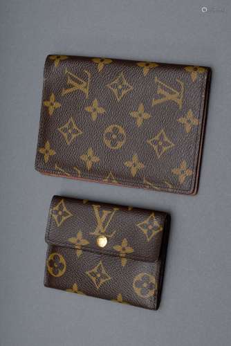 2 Diverse Louis Vuitton Brieftasche/Kreditkarten | 2 Various...