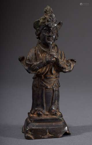 Kleine Bronze Figur 