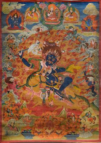 Tibetischer Thangka 