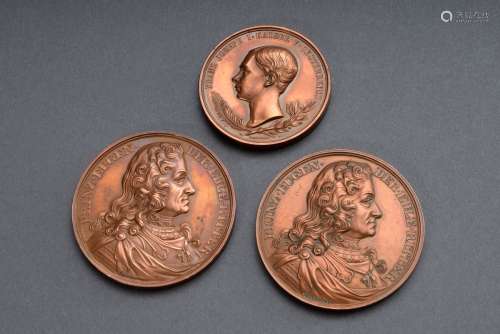 3 Diverse Bronze Medaillen Österreich-Habsburg: | 3 Various ...