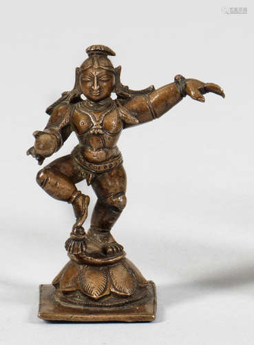 Indische Bronzestatuette 