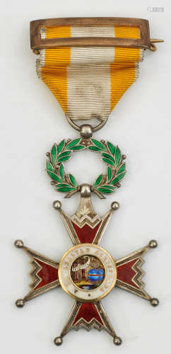Silberkreuz des Orden de Isabel la Católica