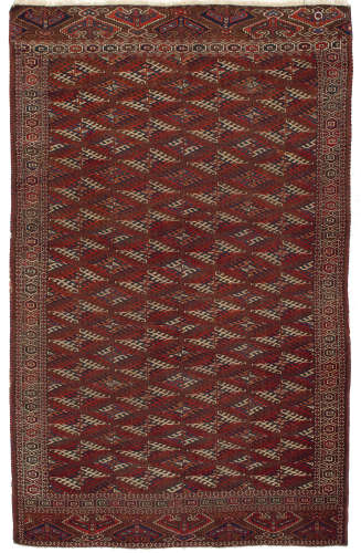 Antiker Yomud-Teppich