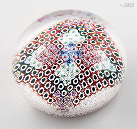 Paperweight mit Millefiori von Saint-Louis