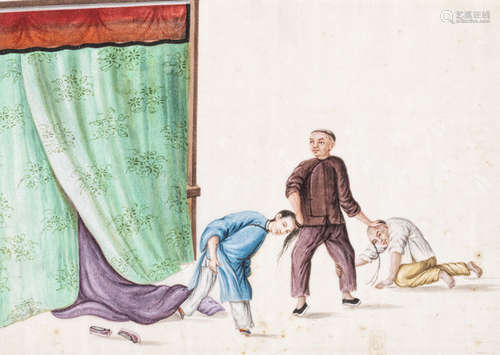 ANONYMOUS, CANTON SCHOOL (19TH CENTURY) Punishments