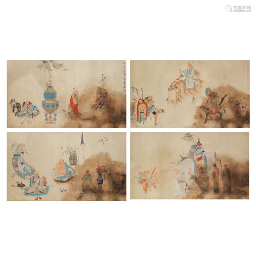 YANG XINGCAN (Qing Dynasty) Buddhist tales