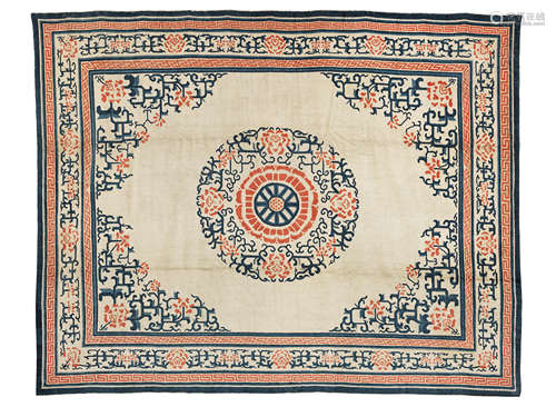 A NINGXIA CARPET North China, late Qing Dynasty