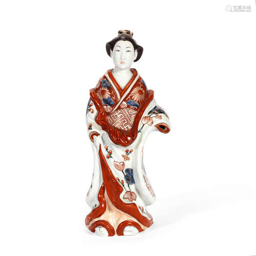 AN IMARI MODEL OF A BIJIN Circa 1700