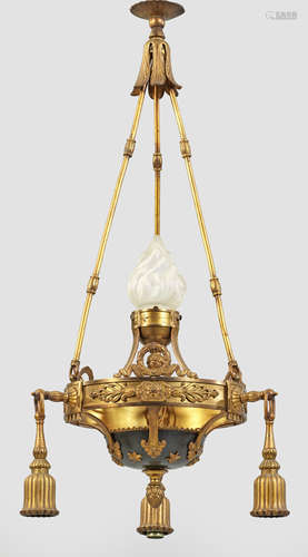 Kleine Deckenlampe im Louis XVI-Stil