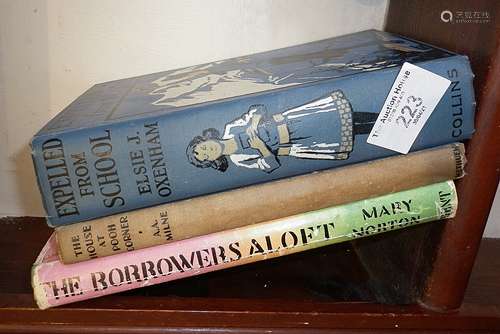 'The Borrowers Aloft' 1st Edition, 'The House at Pooh Corner...