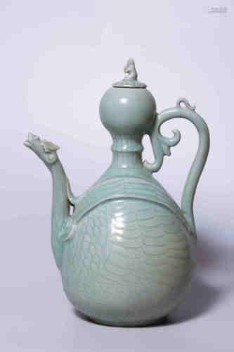 Pot en porcelaine bleue Gaoli