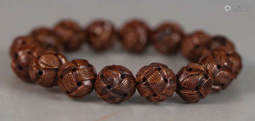 WALNUT STRING BRACELET