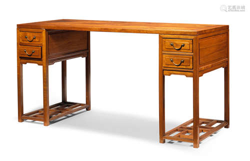 ROGER KEVERNE'S HARDWOOD DESK