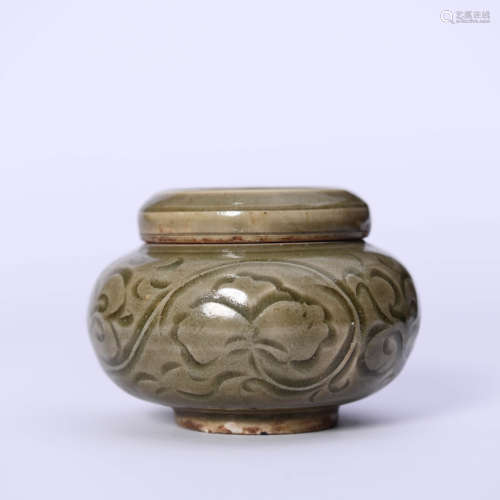 A Cizhi Kiln Figure Porcelain Jar And Cover