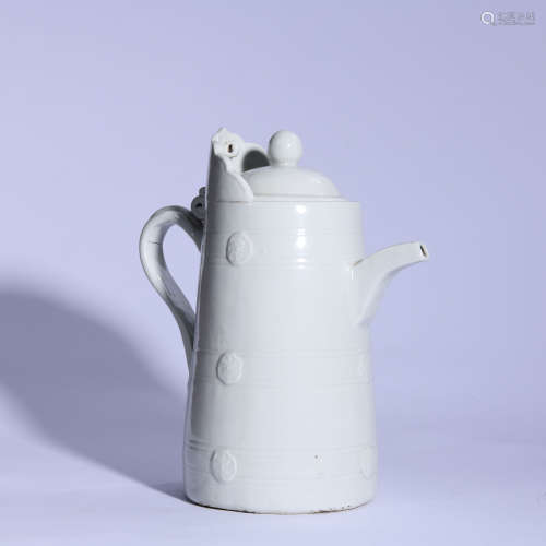 A White-Glazed Monk’s Cap Jug