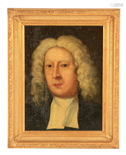 AN EARLY 19TH CENTURY OIL ON BOARD portrait of a gentleman 3...