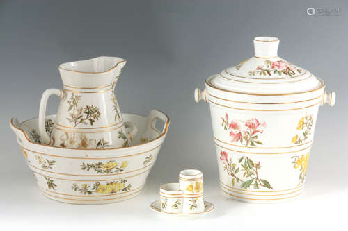 A STYLISH LATE 19TH CENTURY GEORGE JONES TOILET SERVICE comp...