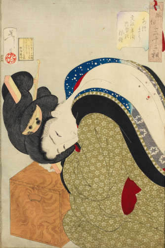 Utagawa Kunisada (1786-1865), Tsukioka Yoshitoshi (1839-1892...