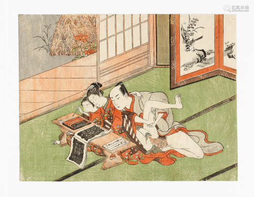 Kitao Shigemasa (1739-1820) Edo period (1615-1868), circa 17...