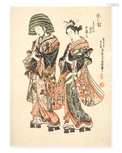 Okumura Masanobu (1686-1764) Edo period (1615-1868), mid-18t...