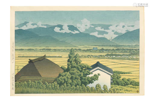 Kawase Hasui (1883-1957) Showa era (1926-1989), dated 1947