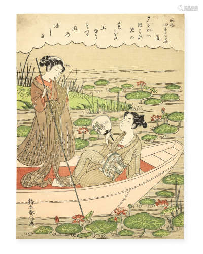 Suzuki Harunobu (1725-1770) Edo period (1615-1868), circa 17...