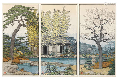 Yoshida Toshi (1911-1995) Showa era (1926-1989), 1980