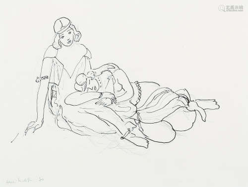 HENRI MATISSE (1869-1954) Deux odalisques