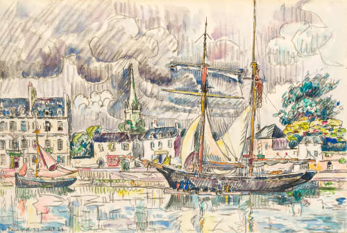 PAUL SIGNAC (1863-1935) Paimpol